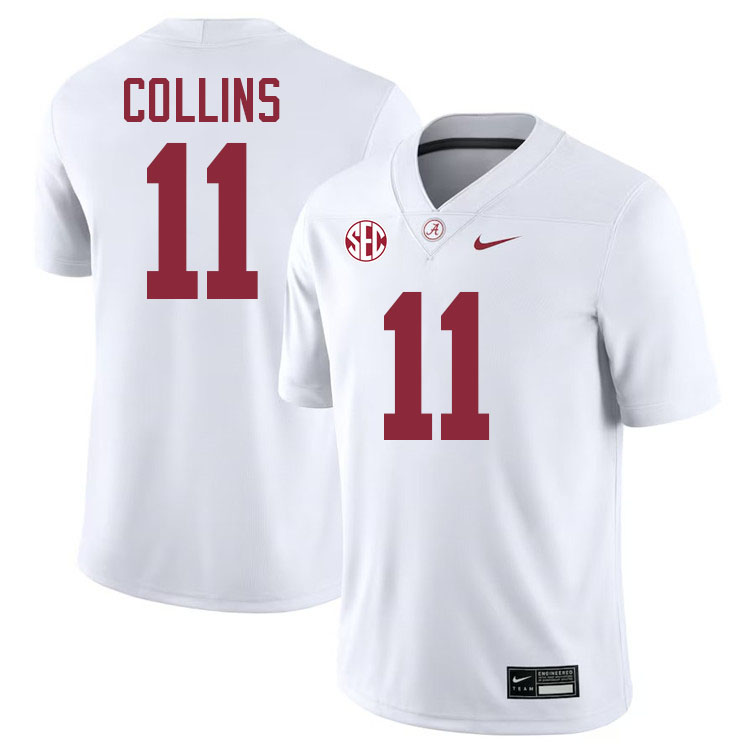 Kelby Collins Alabama Jersey,University Of Alabama Crimson Tide Football Jersey,Uniforms-White